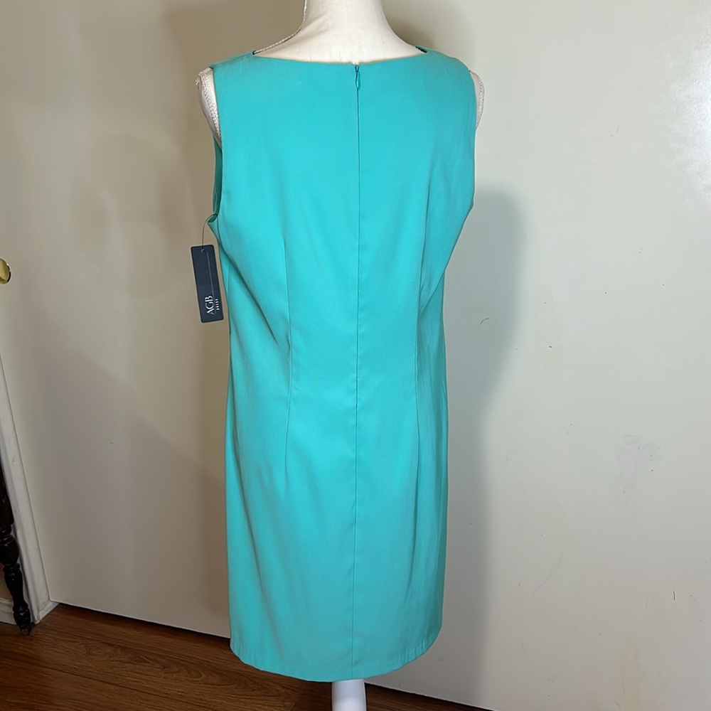 AGB Turquoise Dress (New with Tags) - Picture 2 of 5
